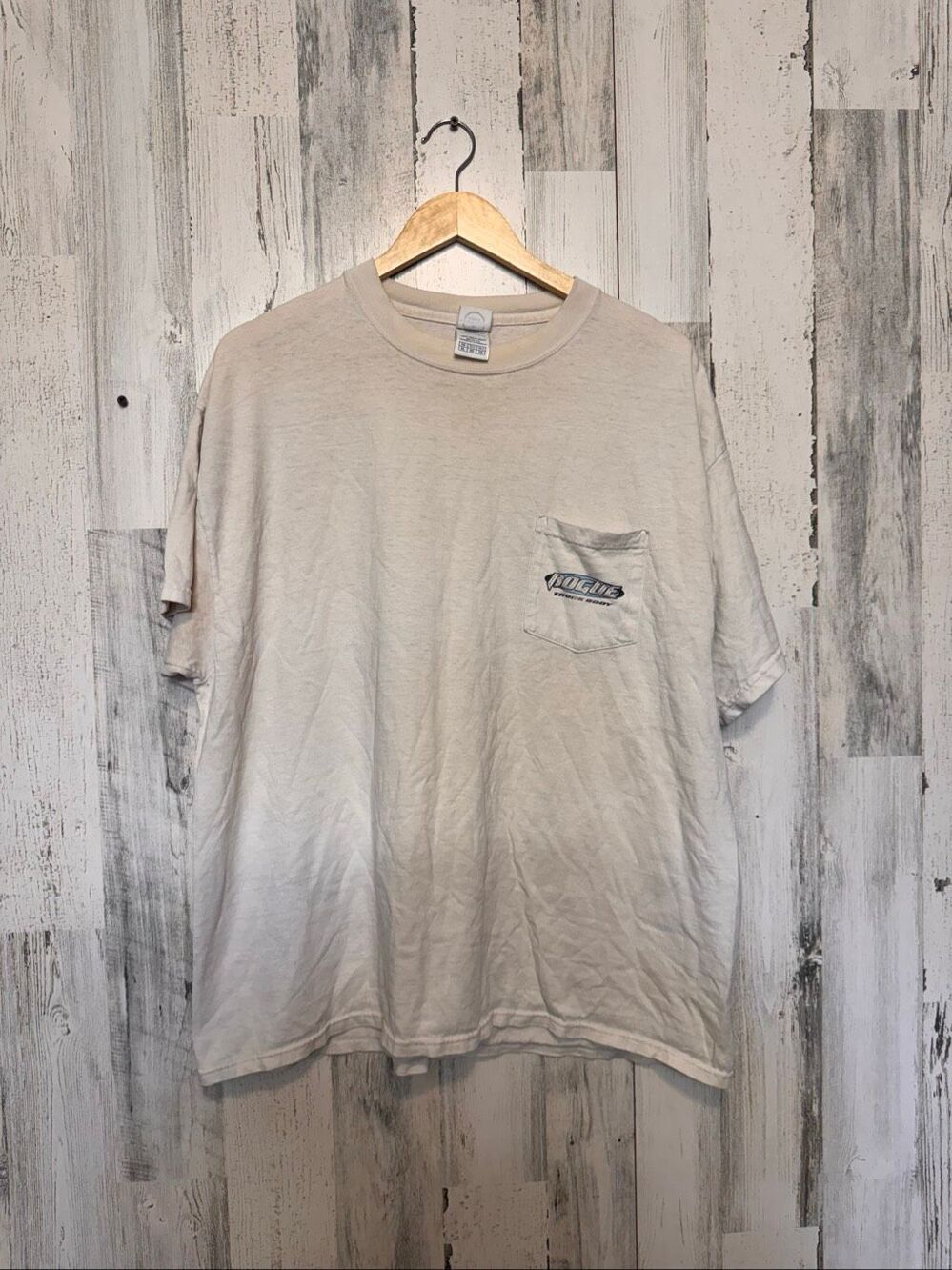 Delta Magnum Weight Vintage Rogue Truck Body Semi Graphic Pocket T-Shirt XL